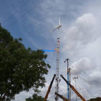 Une éolienne de 5kw est installée en Inde