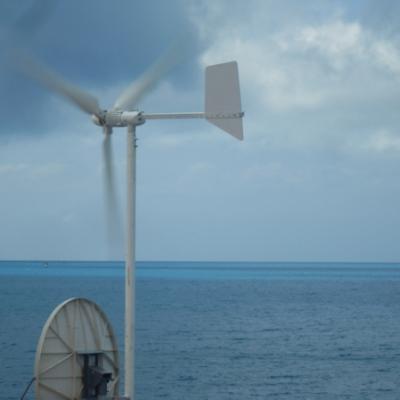 2kw wind turbine is installed in Bermuda 