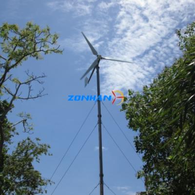 5KW风力发电机安装在意大利