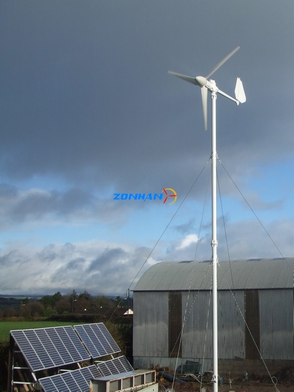 3kw on grid wind turbine installed in UK
