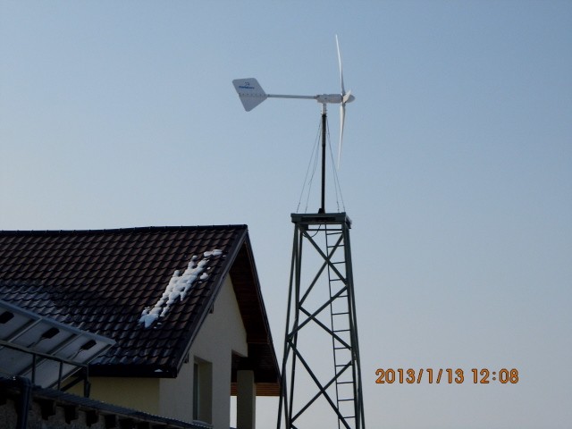 2kw wind turbine is installed in Finland