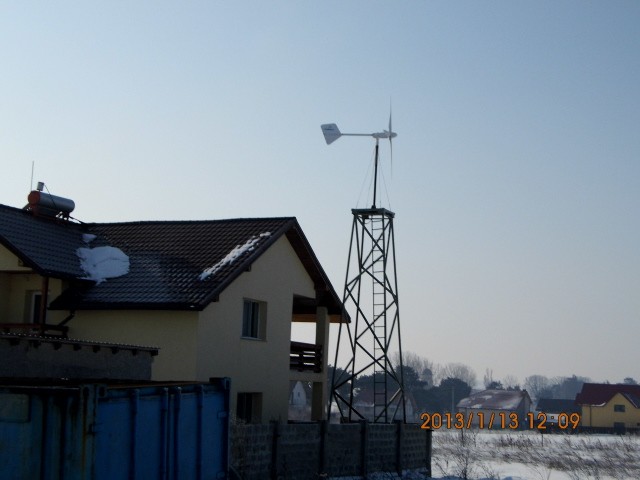 2kw wind turbine is installed in Finland