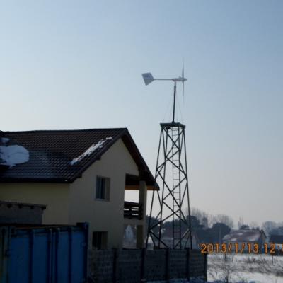 2kw wind turbine is installed in Finland