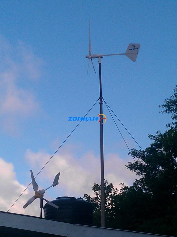 2kw wind turbine is installed in Panama