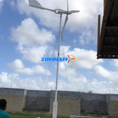 10kw wind turbine is installed in caribbean