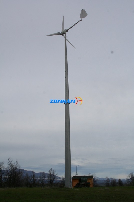 5kw wind turbine is installed in USA