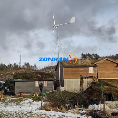 3kw wind turbine is installed in Norway - 230306