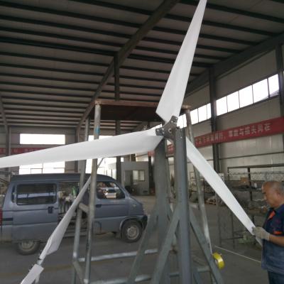 ZONHAN 2000W and 2500w风力发电机安装在美国